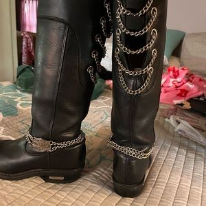 Harley Davidson motorcycle boots